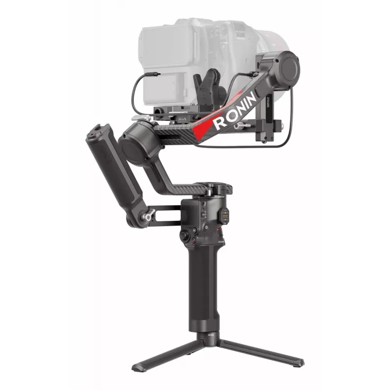 Rokas kameras stabilizators DJI RS 4 Pro Combo Melns Oglekļa šķiedra 13h akumulators