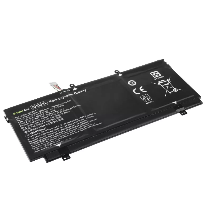 Akumulators zaļa Cell HP147 Spectre x360 13-AC 13-W 13-W050NW 13-W071NW