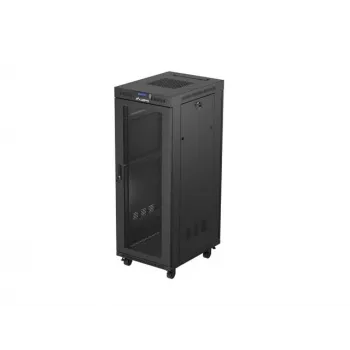 Stāvošs 19 collu statņu skapis LANBERG FF01-6832-23BL 32U 600x800 mm