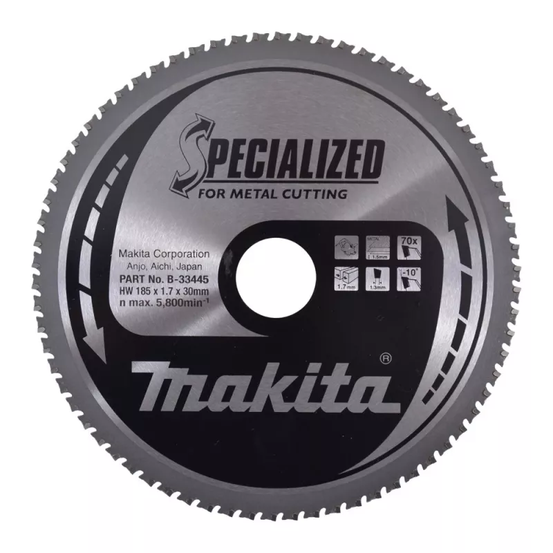 Makita Specialized ripzāģa asmens 18.5 cm 1 gab.