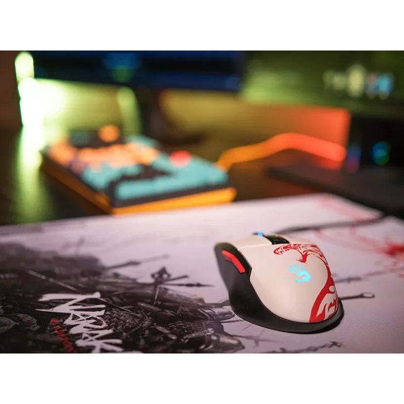 Vadu spēļu pele A4Tech Bloody L65 MAX RGB 16000 DPI Ergonomic…