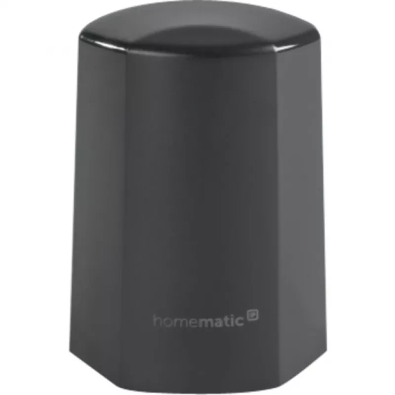 Temperatūras un mitruma sensors Homematic IP HmIP-STHO-A — āra, antracīta apdare