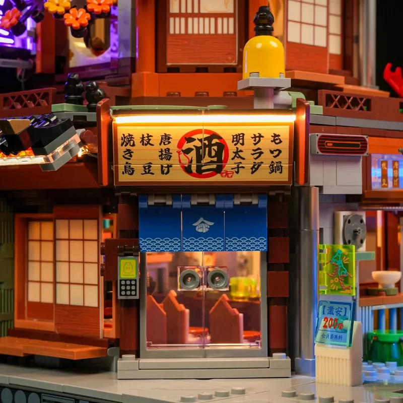 Cyberpunk Neoncity - Izakaya, konstrukciju rotaļlieta