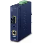 PLANET IP30 rūpnieciskais 10/100/1000BAS tīkla datu nesēja pārveidotājs 1000 Mbit/s zils (IGTP-802TS)