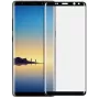 Rūdīta stikla ekrāna aizsargs Devia Samsung Galaxy Note8 — 3D izliekts, melns