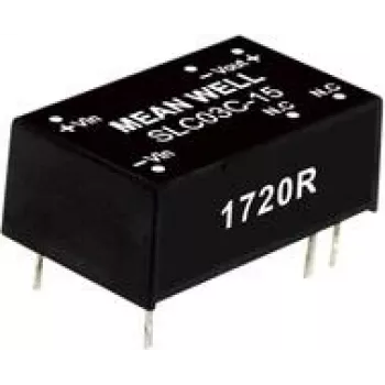 MEAN WELL SLC03A-05 elektriskais pārveidotājs 3 W 9-18 V 600 mA