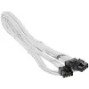 Seasonic 12VHPWR PCIe adaptera kabelis - (Balts, 0,75 Meter)(SS2X8P-12VHPWR-600/Balts)