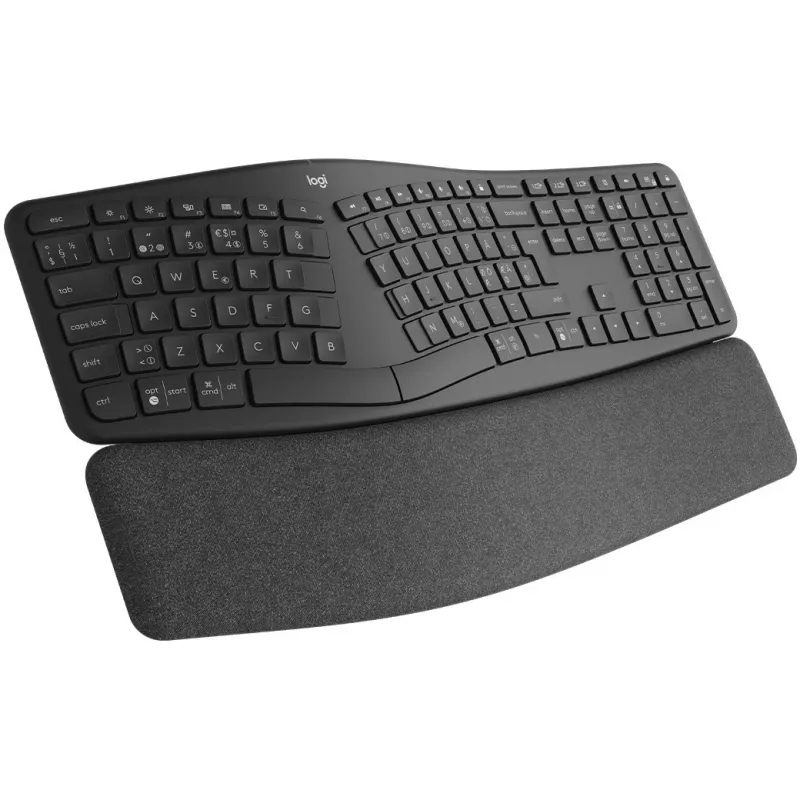 Logitech ERGO K860 - tastatūra - bezvadu - 2,4 GHz, Bluetooth 5.0