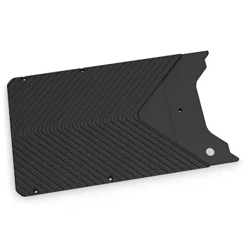 Aizmugurējā plāksne EK Water Blocks Alumīnija Melna