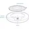 Bezvadu piekļuves punkts Teltonika TAP400 Wi‑Fi 6, 2,4/5 GHz, 3000 Mbit/s, PoE, 1x LAN, 3 antenas, balts