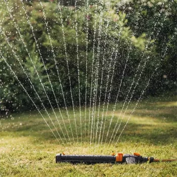Fiskars 1027028 ūdens smidzinātājs Svārstīgais ūdens smidzinātājs Melns, Oranžs