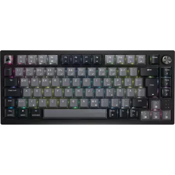 Corsair Gaming K65 Plus Wireless 75% RGB spēļu tastatūra, MLX Sarkans - melna, pelēka