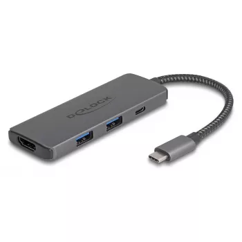 DeLOCK USB Type-C dokstacija 8K HDMI USB PD 3.0 100 W