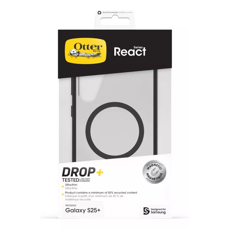 Cover Samsung Galaxy S25+ Otterbox React Case with magnets