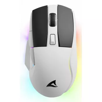 Sharkoon SGM50W pele Gaming paredzēta labajai rokai RF bezvadu + USB Type-A optiskā 6400 DPI