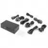 KVM slēdzis Digitus DS-12883 4-portu ar dubulto displeju 4K HDMI USB