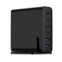 GEMBIRD mobilās ierīces lādētājs TA-UC-2A4C-PD75-01-BK — 75 W, 4× USB-C + 2× USB-A, PD un QC3.0, vienlaicīga 6 ierīču uzlāde, 1,5 m kabelis, melns