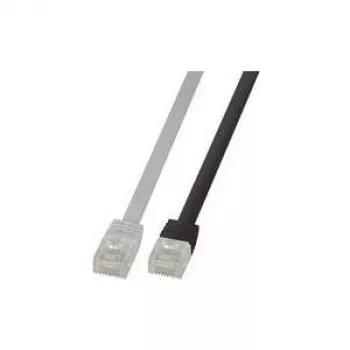 Logilink CF2083U Ethernet komutācijas kabelis Melns