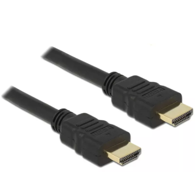 HDMI kabelis DeLOCK 84752 1m Type A vīr.-vīr. melns