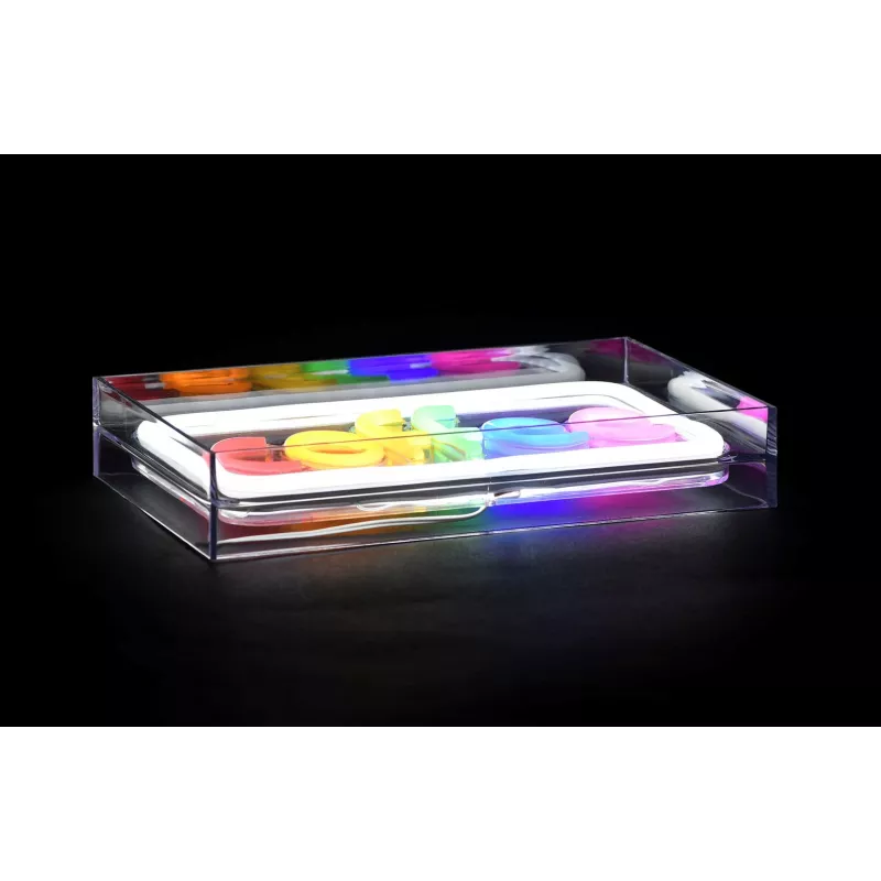 Neona LED zīme ActiveJet AJE-NEON COFFEE, daudzkrāsu, USB 5V, virsmas montāža, AS plastmasas rāmis