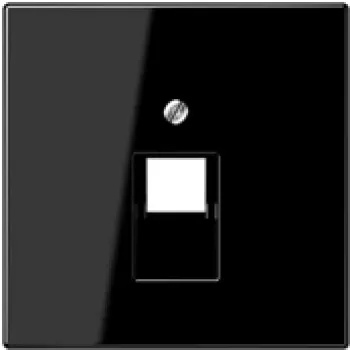 JUNG LS 969-1 UA SW - Melns - Termoplasts - parasts - JUNG - RJ-45