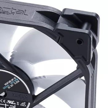 Fractal Design Venturi HP-12 PWM 120 mm korpusa ventilators – melns