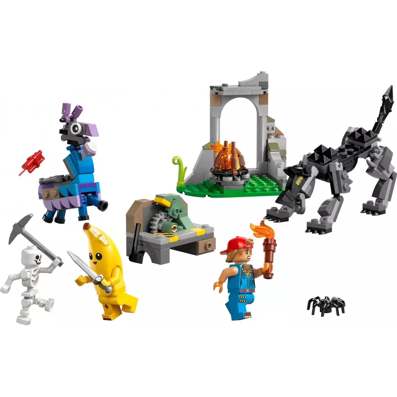 LEGO FORTNITE 77075 Pīlija un Sparkpluga nometne