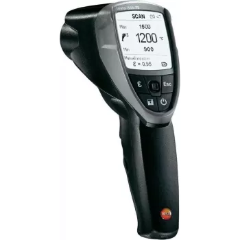 Infrasarkanais termometrs testo 835-T2, -10 līdz +1500 °C, kontakta mērīšanas iespēja