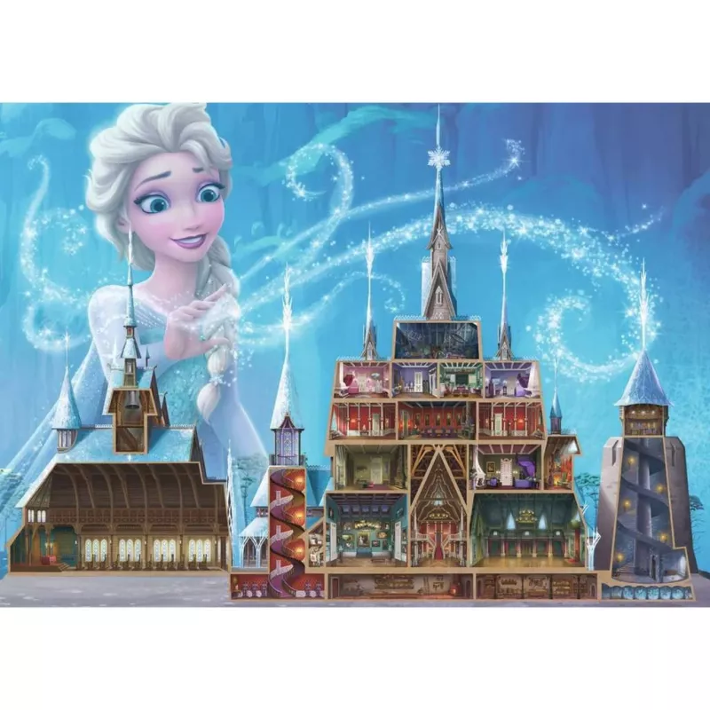 Puzzle Disney Castle Collection: Elsa (1000 gabali)