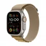 Apple Watch Ultra 2 GPS + Cellular 49 mm dabīgā titāna korpuss ar iedeguma Alpu joslu - Vidēja (MX4F3FD/A)