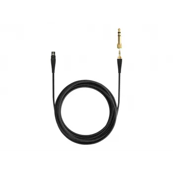Nomaiņas taisnais audio kabelis Beyerdynamic Pro X austiņām — melns