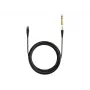 Nomaiņas taisnais audio kabelis Beyerdynamic Pro X austiņām — melns