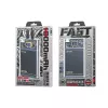 WEKOME WK-WP-323 Vanguard sērijas pārnēsājamais akumulators, 10000 mAh, iebūvēti USB-C un Lightning kabeļi, PD 20 W + QC 22,5 W