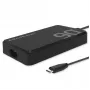 Qoltec 90W GaN Super Fast SLIM sienas lādētājs | XP | 5-20V | 4.5A | USB-C 3.1 | Portatīvais dators | MacBook | Viedtālrunis | + kabelis