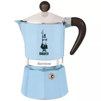 Bialetti RAINBOW 3TZ Gaiši zila