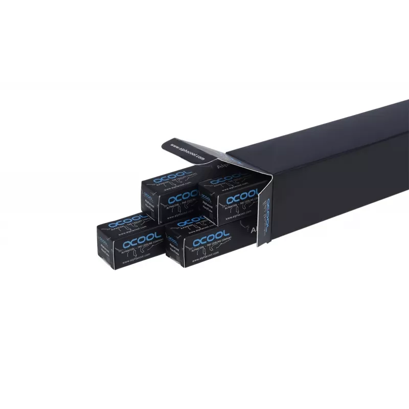 Caurule datora dzesēšanas sistēmai Alphacool 18443 — akrils, Ø 16 mm, garums 60 cm, vītnes Ø 13 mm, caurspīdīga