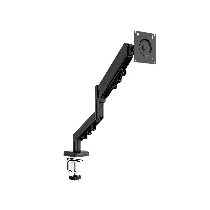 Monitora svira TRACER Pivot Master TRAUCH47659 — regulējams augstums, noliec/grozāms, VESA 100×100, līdz 9 kg, 13–32 collu ekrāniem, uzstādāms uz galda, melna
