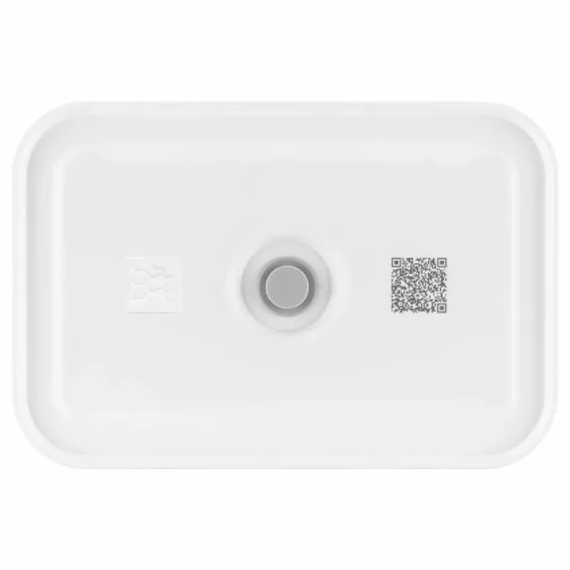 Pusdienu kaste ZWILLING FRESH & SAVE 1 L, plastmasa ar silikona blīvi, pelēka/balta