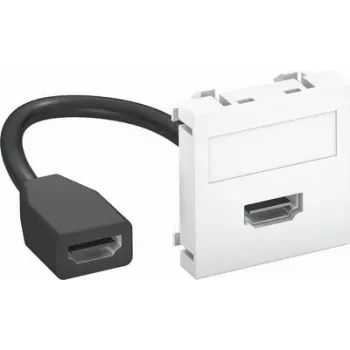 OBO Bettermann Multivides nesējs HDMI 45x45mm tīri balts MTG-HD F (6104826)