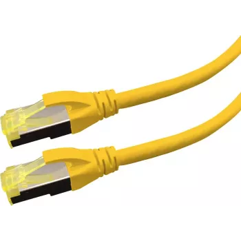 Tīkla kabelis LOGON APR6100Y Cat6 S/FTP (S-STP) dzeltens 10 m, RJ-45–RJ-45