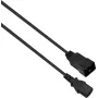 Strāvas pagarinātāja kabelis helos 262667 IEC 60320 C13 uz C20 250 V 1 m