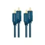 Stereo audio kabelis (2x RCA spraudnis/2x RCA spraudnis) – 0,5 m RCA koaksiālais kabelis jaudīgai stereo skaņai