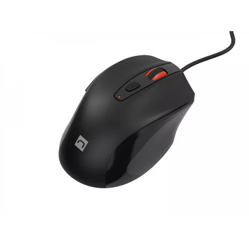 Vadu optiskā pele NATEC NMY-2047 USB Type-A, 4000 DPI, 6 pogas, labročiem, fona apgaismojums