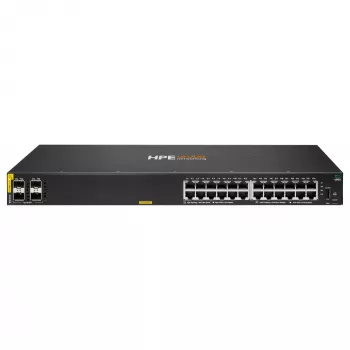 Switch HP Enterprise Aruba 6000 24G CL4 4SFP — 24 x Gigabit Ethernet, 4 x SFP pieslēgvietas