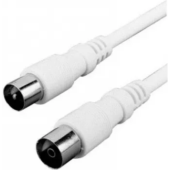 Koaksiālais kabelis Preisner TAK9015G 1,5 m IEC balts
