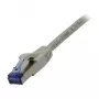 komutācijas kabelis RJ45 - CAT6A 500Mhz - 5m - pelēks - S-STP(S/FTP) - komponentu testēts (GHMT sertificēts) - AWG2