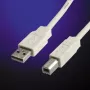 USB 2.0 kabelis A - B V/V 3m ROLINE 11.99.8831 VALUE