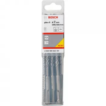 Urbja uzgalis, Bosch SDS-plus-5, 165 mm garums, SDS-plus kāts
