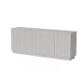 Kumode Cama Meble LIVERTI 200x42x78 cm, kašmira krāsa, skaidu plātnes rāmis
