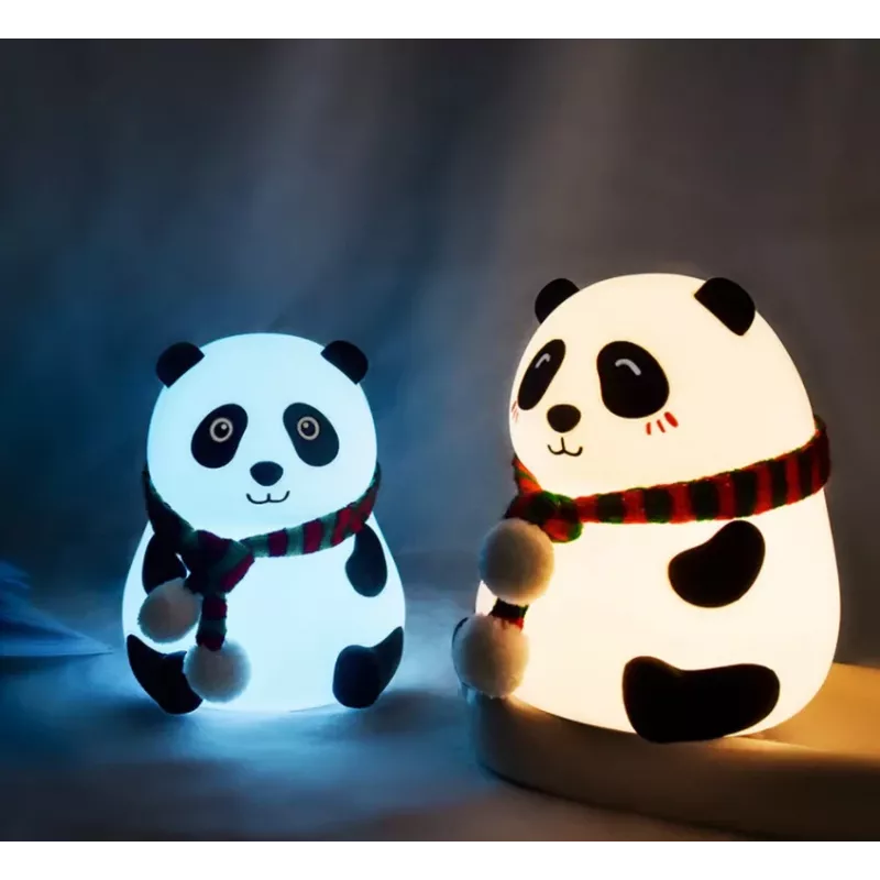 Galda lampa Tellur Panda TLL441181 LED pārnēsājama ar baterijām darbināma naktslampiņa